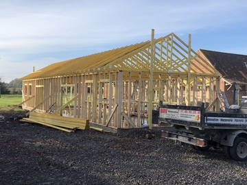 Extension de maison en bois à Hazebrouck Extension de maison en bois à Hazebrouck